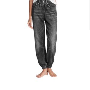 rag & bone Denim Wash Miramar Jogger Faux Jeans Knit Jogger